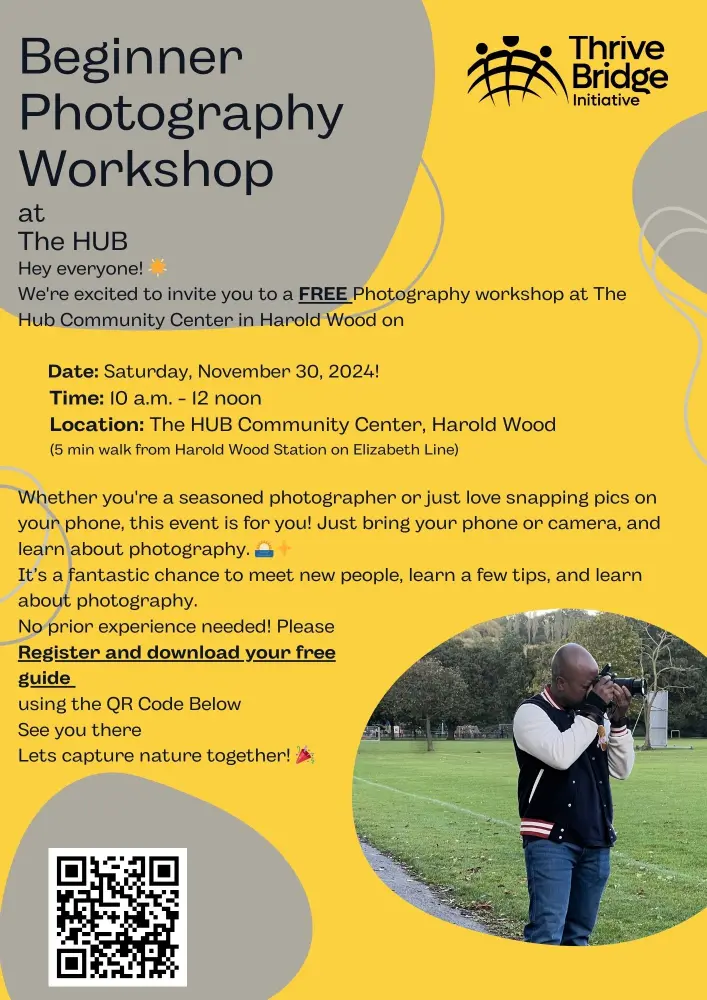 Beginner PHotography Workshop